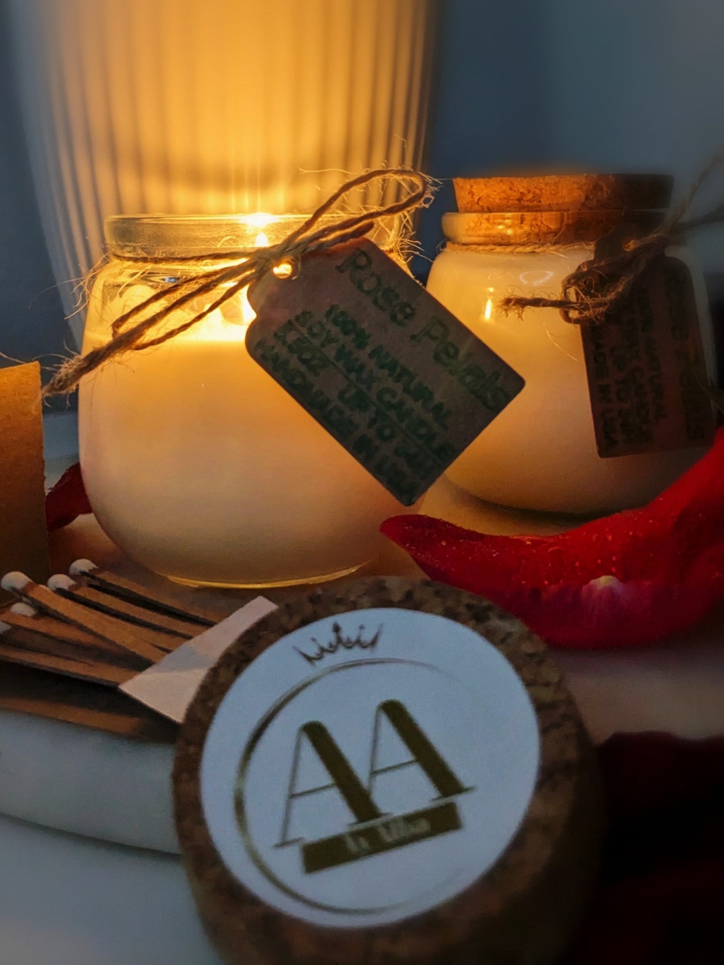 Rose Petals Soy Candle - 5.5oz