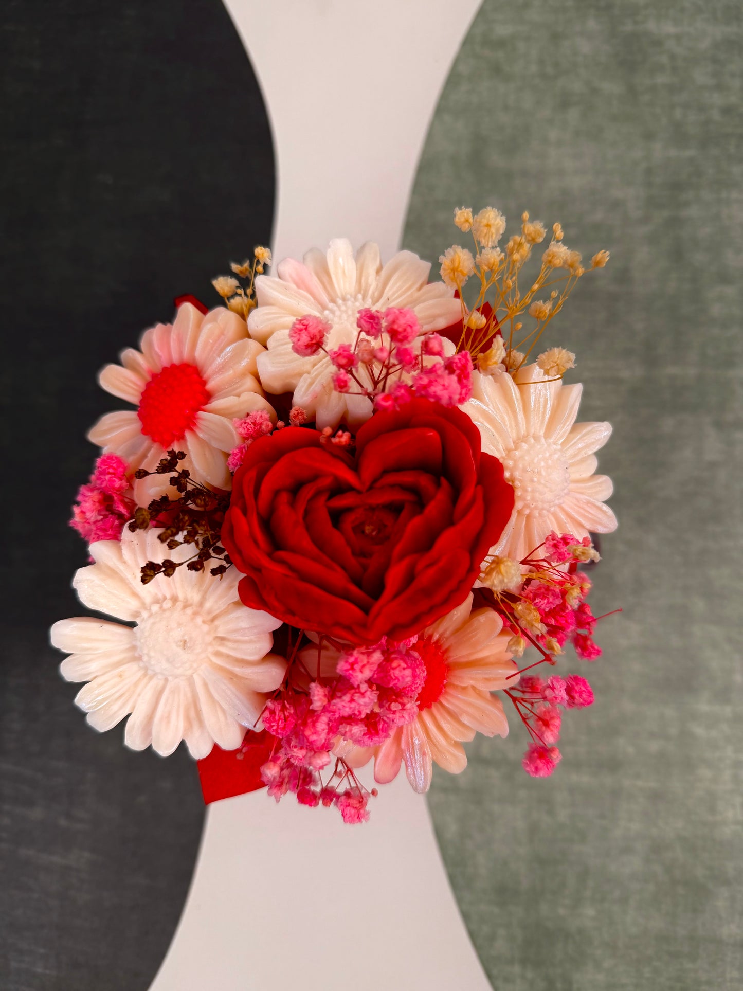 Romance’s Scented Wax Bouquet