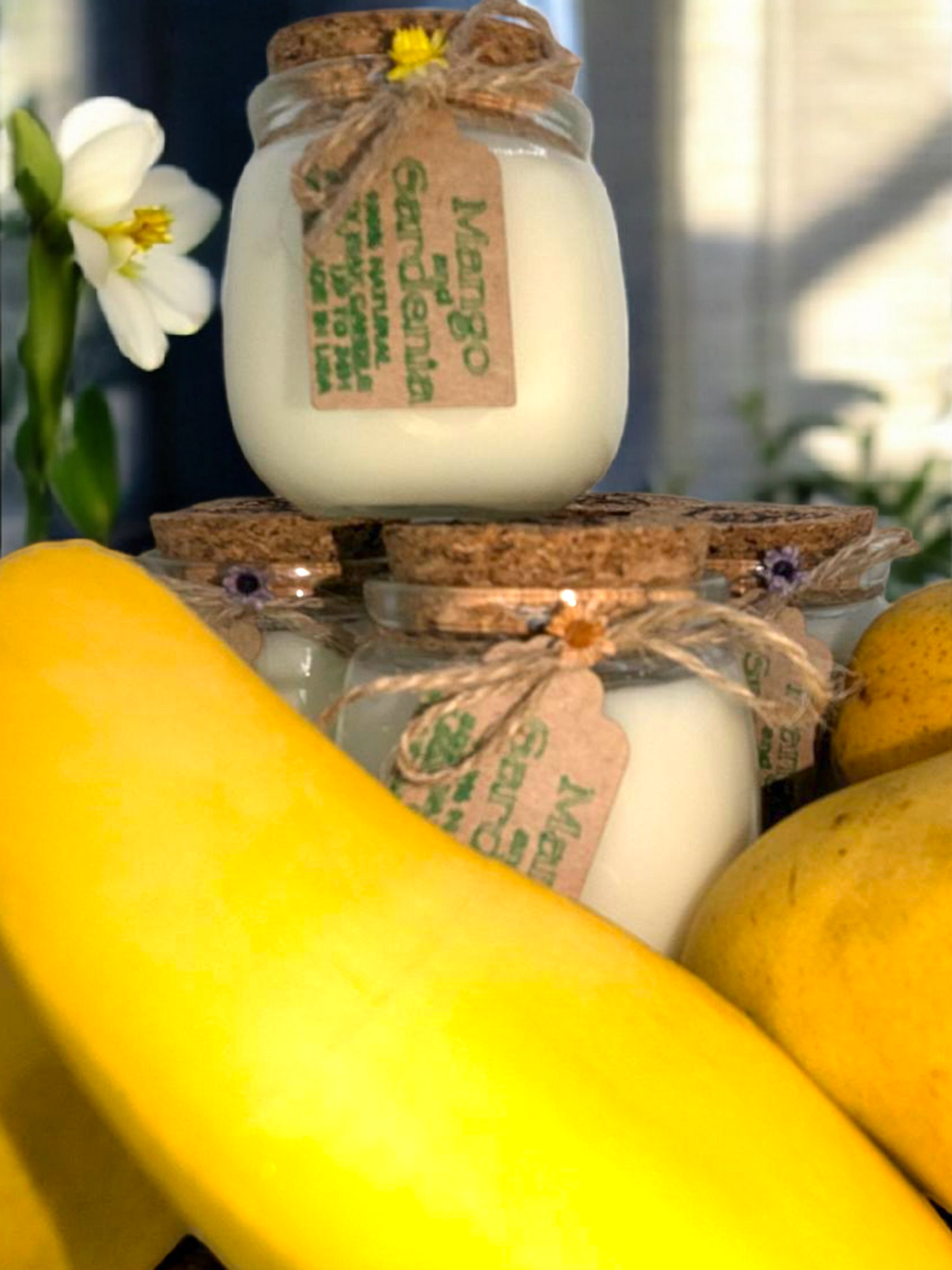 Mango and Gardenia Soy Candle - 5.5oz