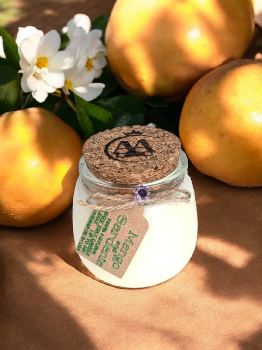 Mango and Gardenia Soy Candle - 5.5oz