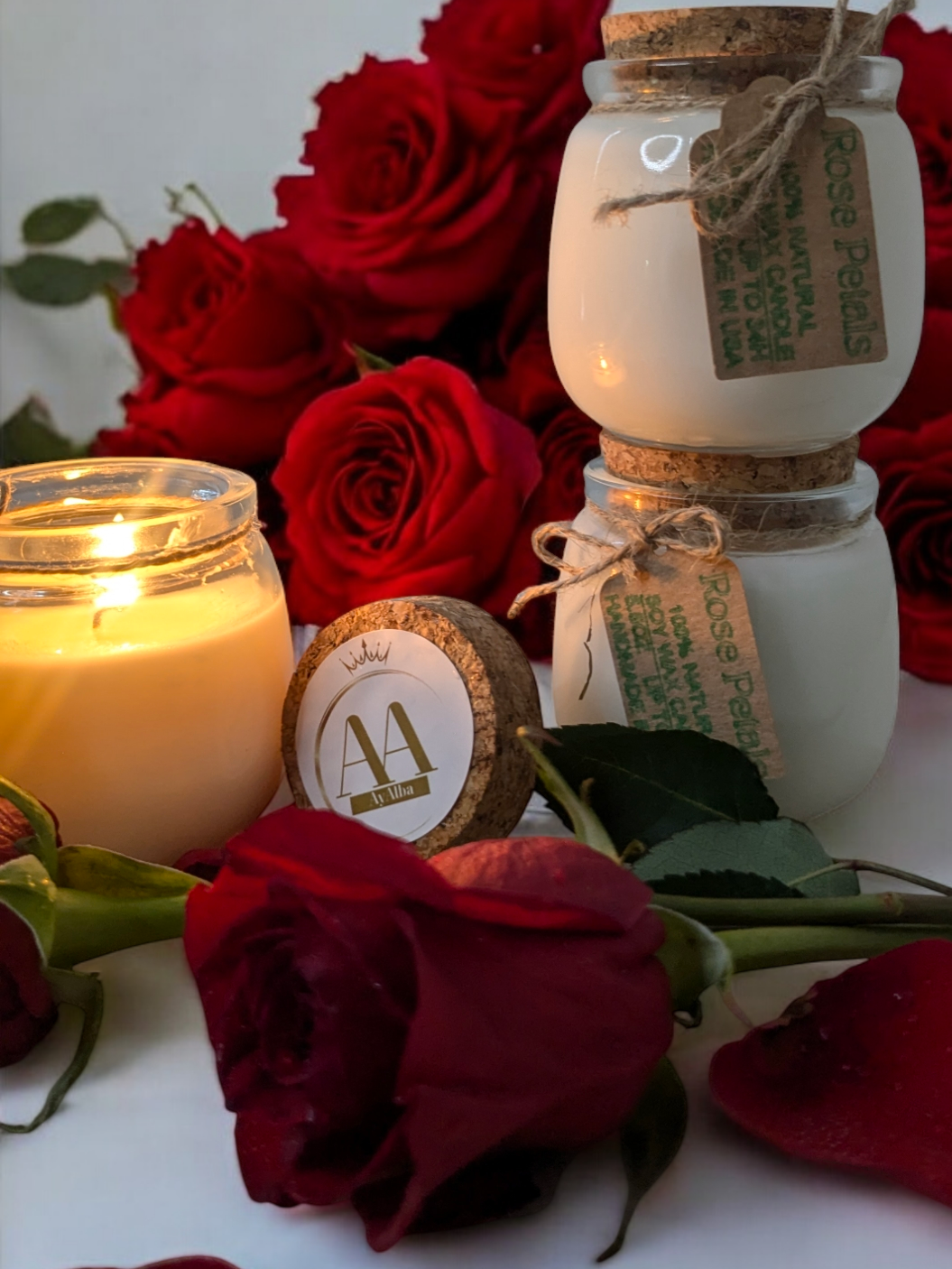 Rose Petals Soy Candle - 5.5oz