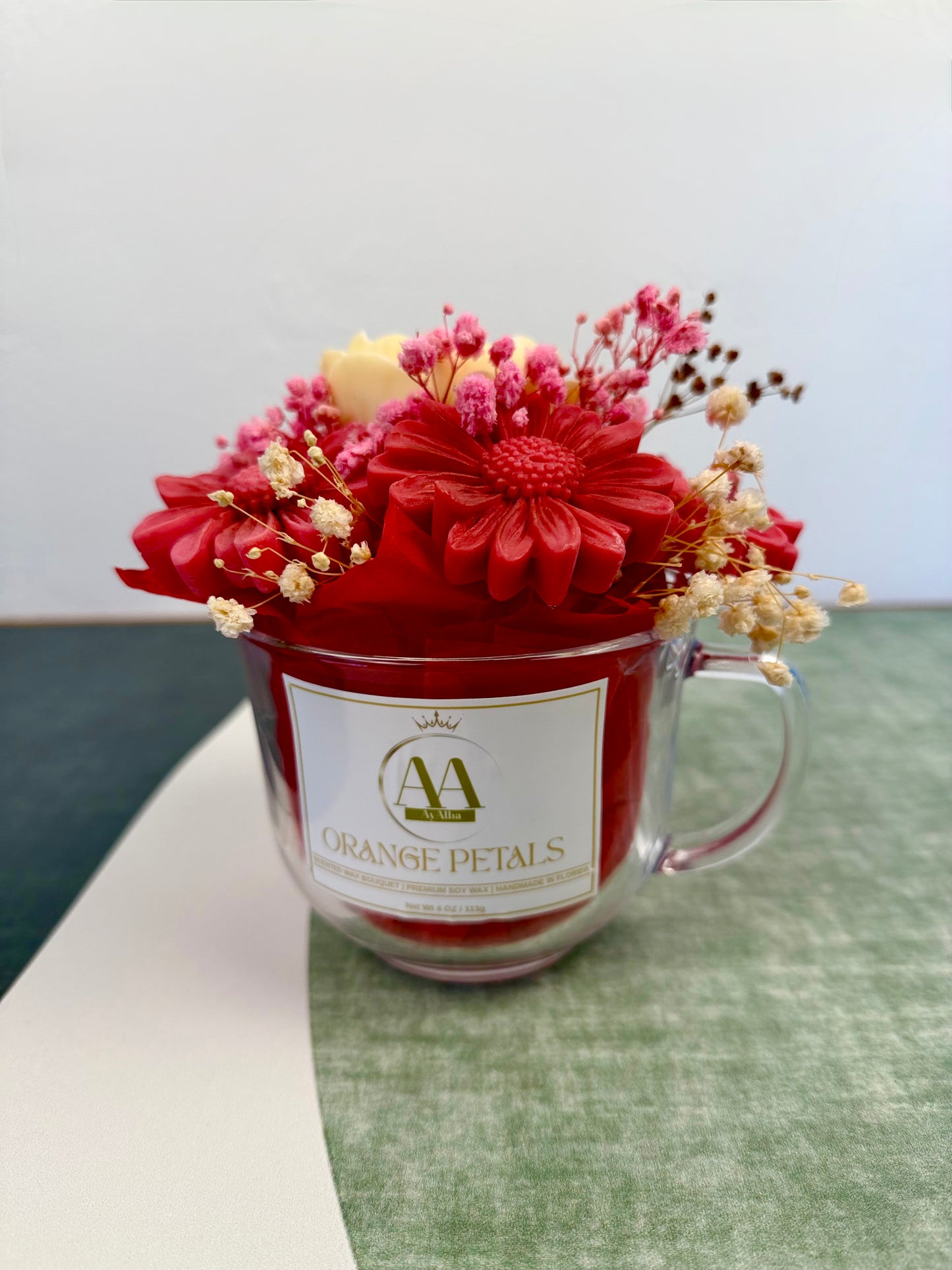 Romance’s Scented Wax Bouquet