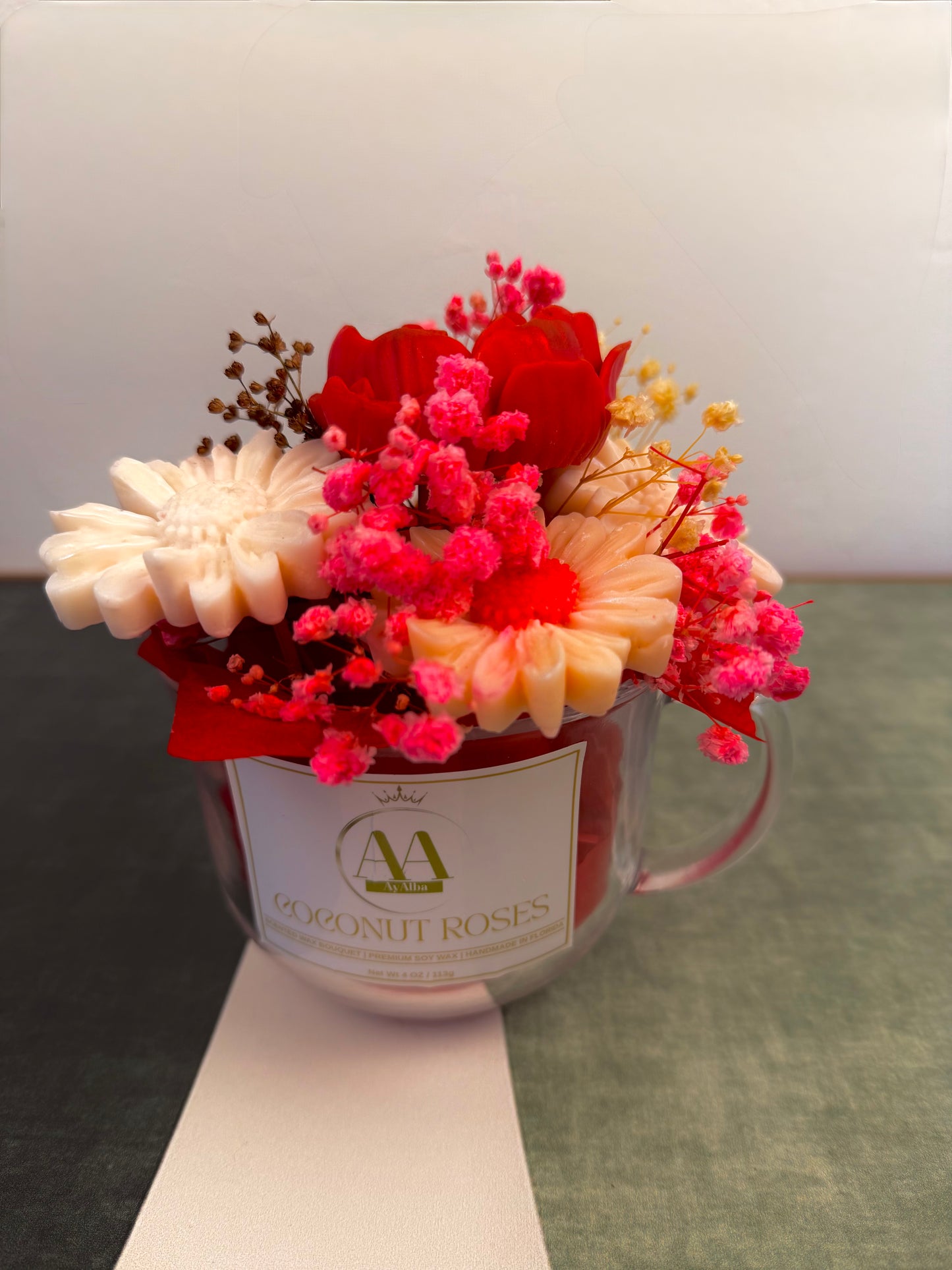 Romance’s Scented Wax Bouquet