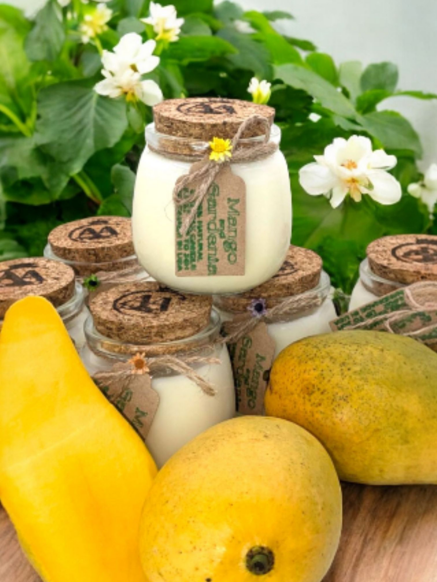 Mango and Gardenia Soy Candle - 5.5oz