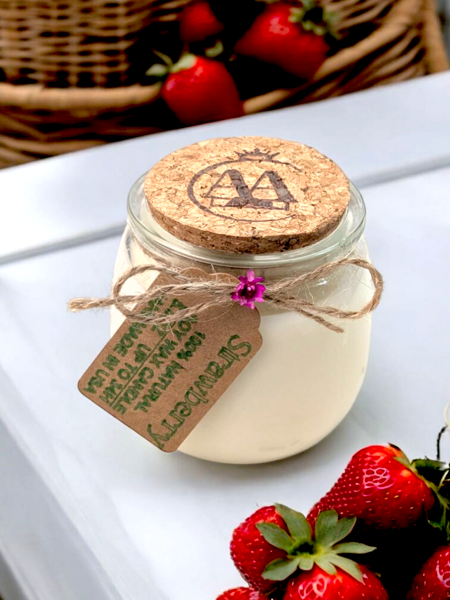 Strawberry Soy Candle - 5.5oz